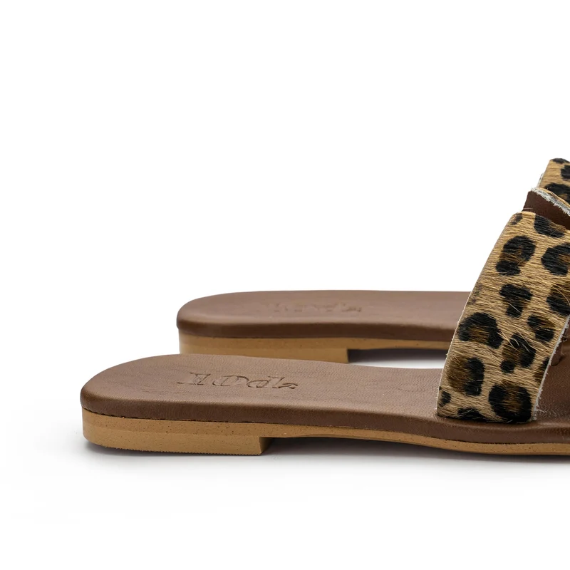 Zueco leopardo 7844 Pepa & Cris