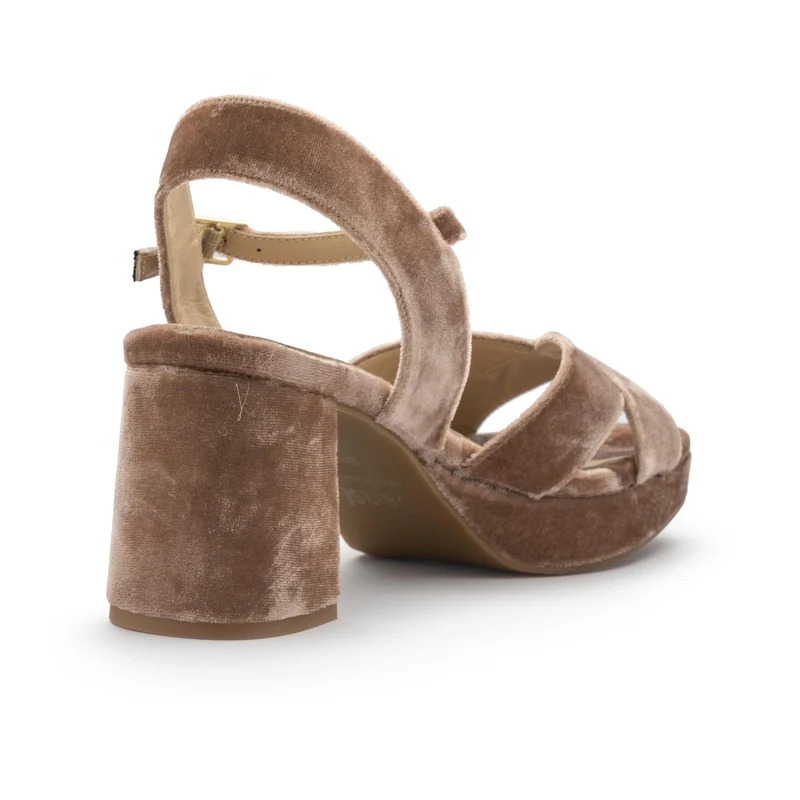 Sandalia rosa empolvado 7500 Dansi