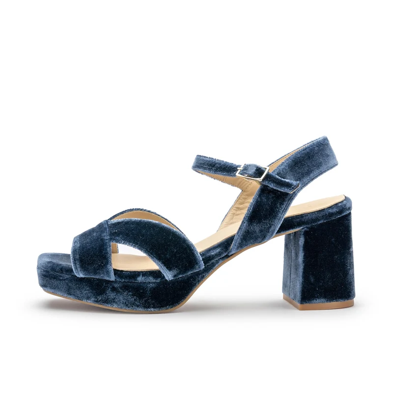Sandalia azul jeans 7500 Dansi