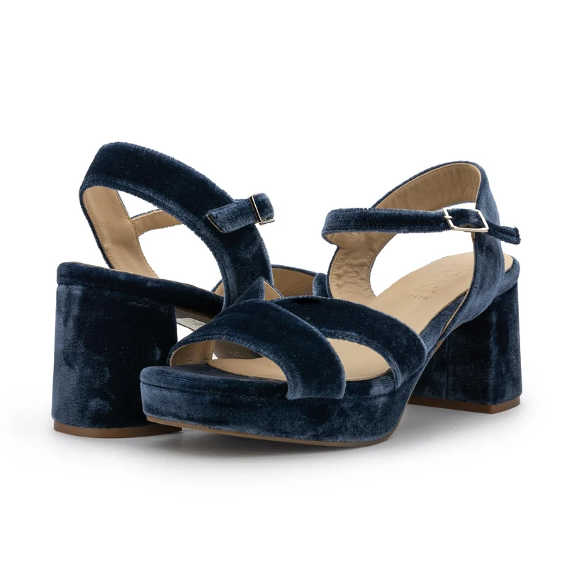 Sandalia azul jeans 7500 Dansi