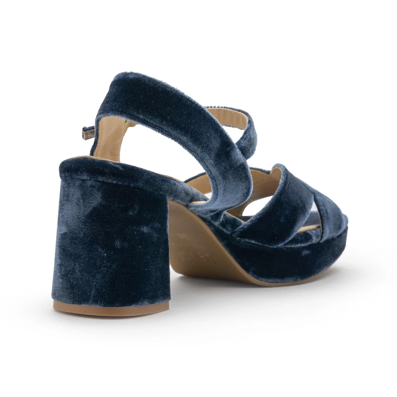 Sandalia azul jeans 7500 Dansi
