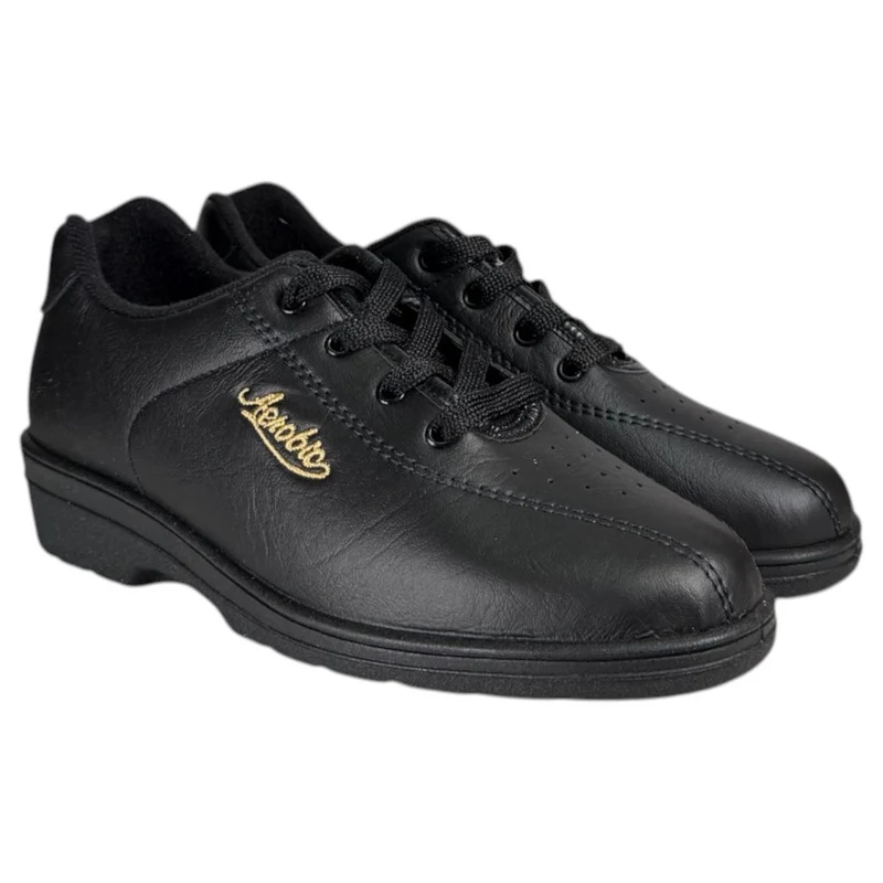 Zapatillas Roal Aerobic Cordones 1200 Negro