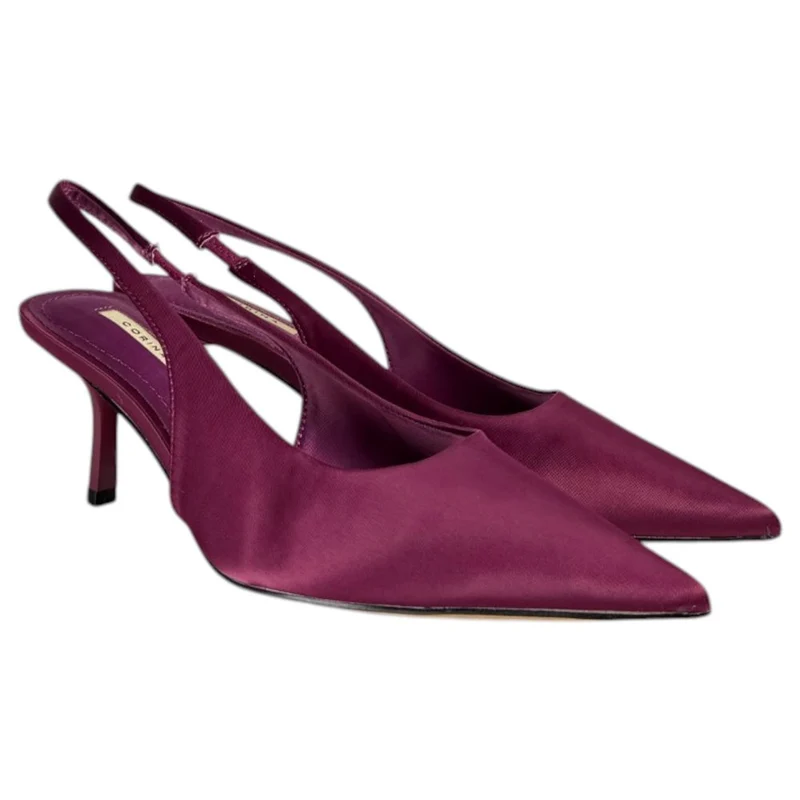Zapatos Corina Salón Destalonado M6240 Buganvilla