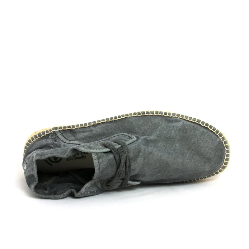 Alpargata gris lavado LONA326 Natural World