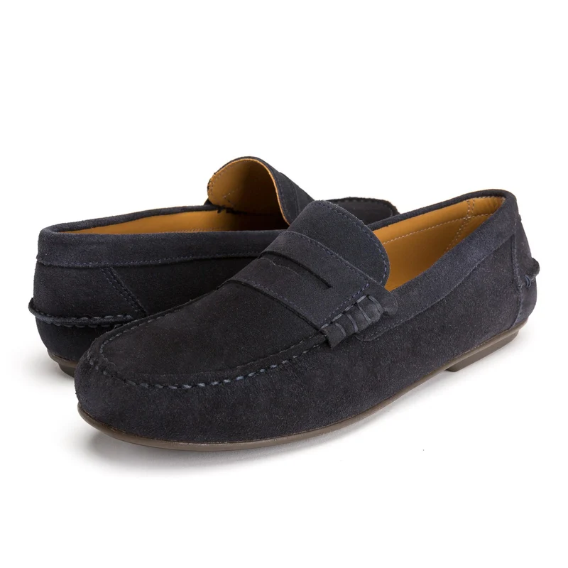 Mocasín serraje azul MED-C Jeromín