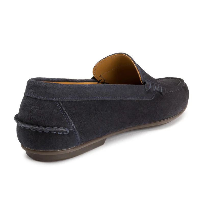 Mocasín serraje azul MED-C Jeromín