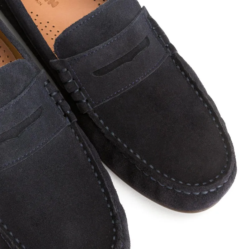 Mocasín serraje azul MED-C Jeromín