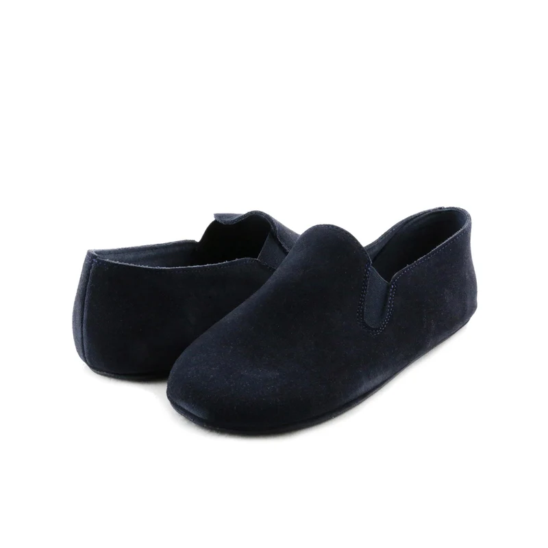 Zapatilla casa serraje azul 9101 Jeromín