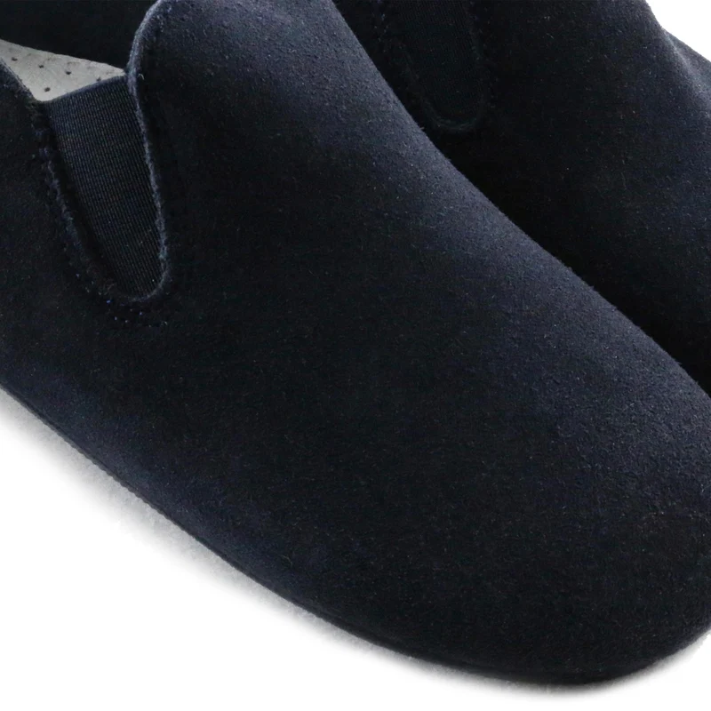 Zapatilla casa serraje azul 9101 Jeromín