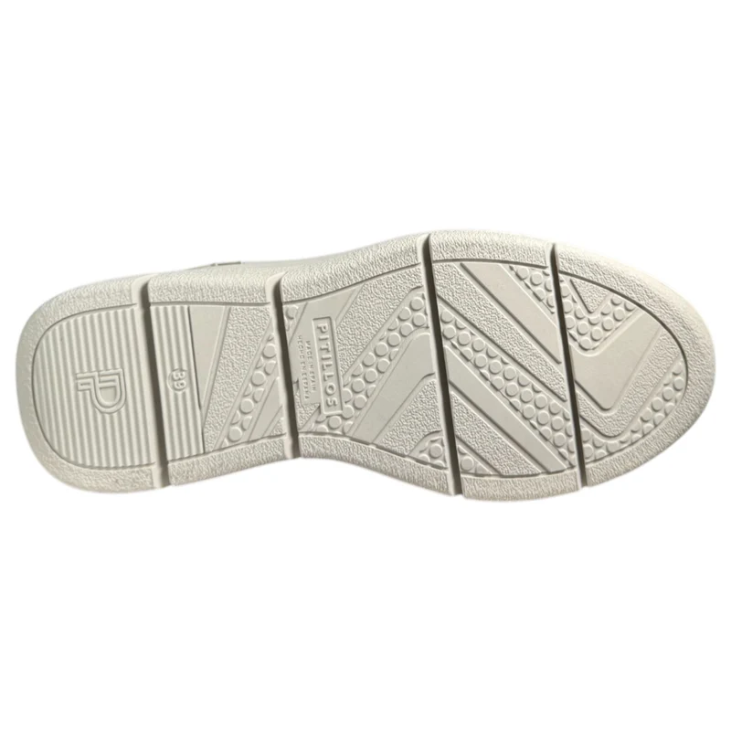 Zapatos Pitillos Deportivos 10915 Crema