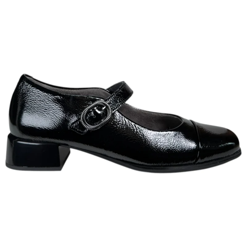 Merceditas Pitillos Taconcito Charol 10813 Negro