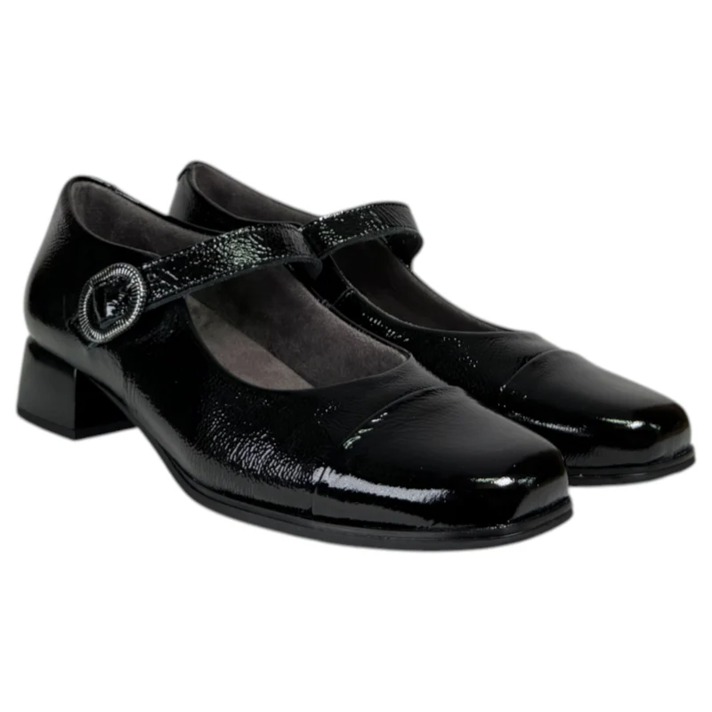 Merceditas Pitillos Taconcito Charol 10813 Negro