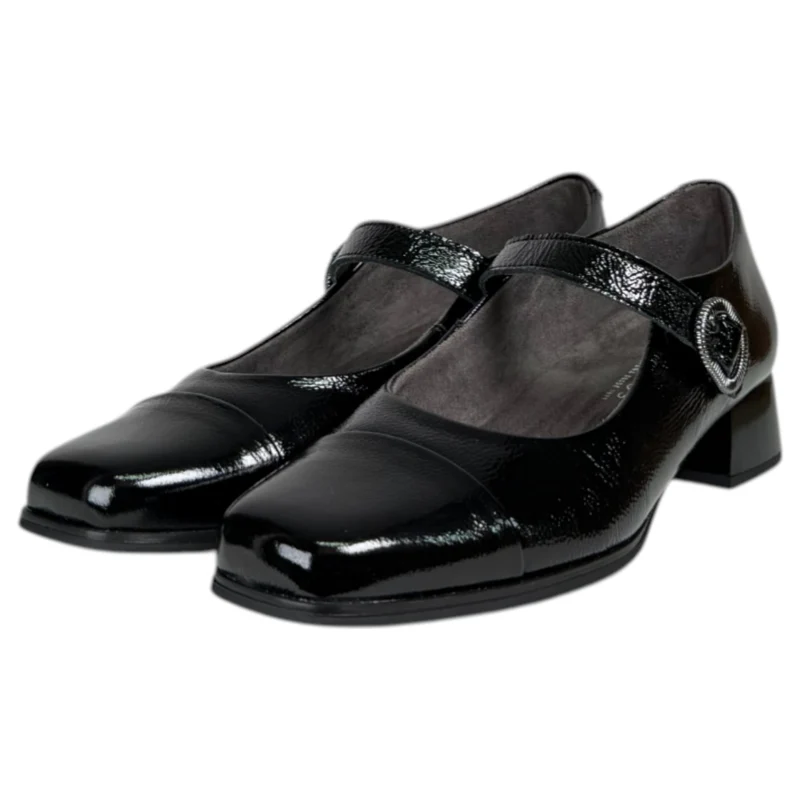 Merceditas Pitillos Taconcito Charol 10813 Negro