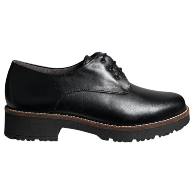 Zapatos Pitillos Blúcher 10781 Negro