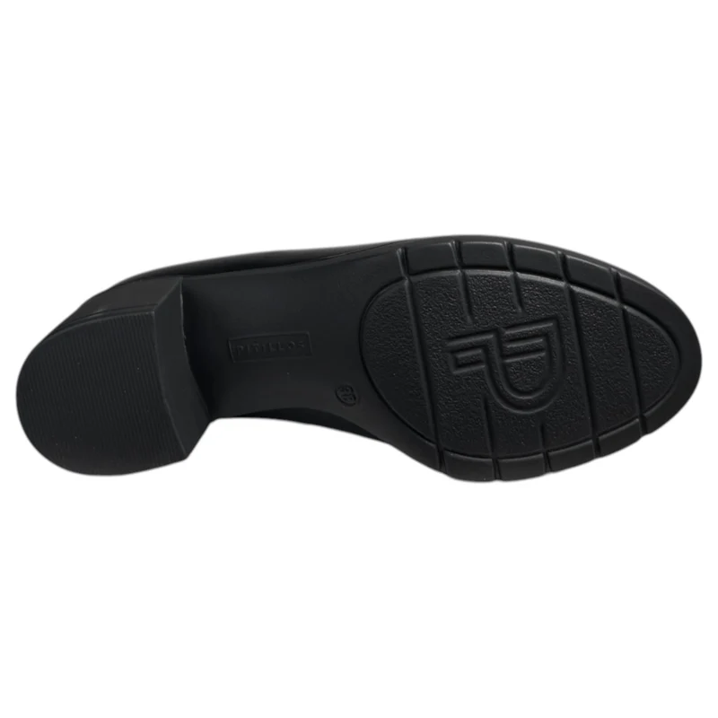 Zapatos Pitillos Tacón Antifaz 10740 Negro