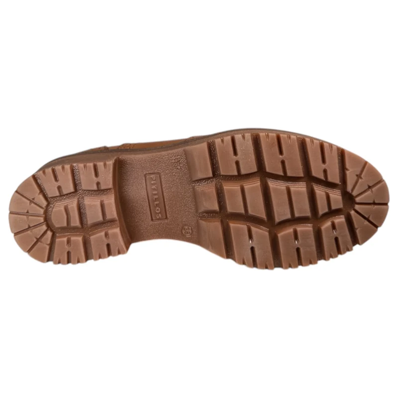 Zapatos Pitillos Blúcher Pala Vega 10776 Cuero