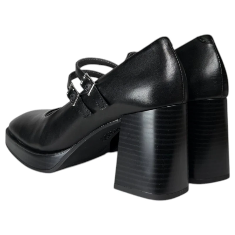 Merceditas Pitillos Tacón Plataforma 10861 Negro