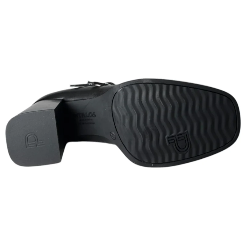 Merceditas Pitillos Tacón Plataforma 10861 Negro
