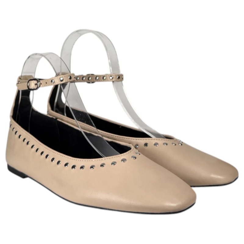 Bailarinas Corina Tachas M5607 Crudo