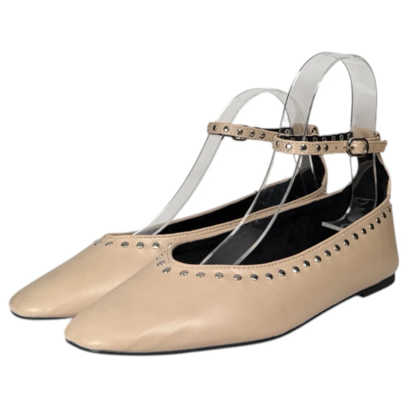 Bailarinas Corina Tachas M5607 Crudo