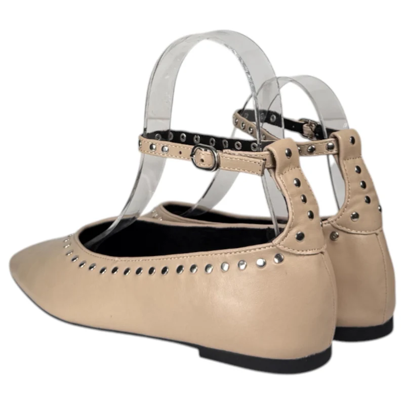 Bailarinas Corina Tachas M5607 Crudo