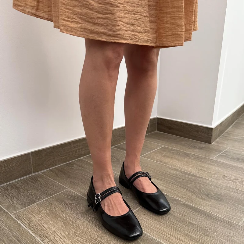 Merceditas Corina Hebillas M5645 Negro