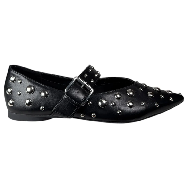 Bailarinas Corina Hebilla Tachas M5635 Negro