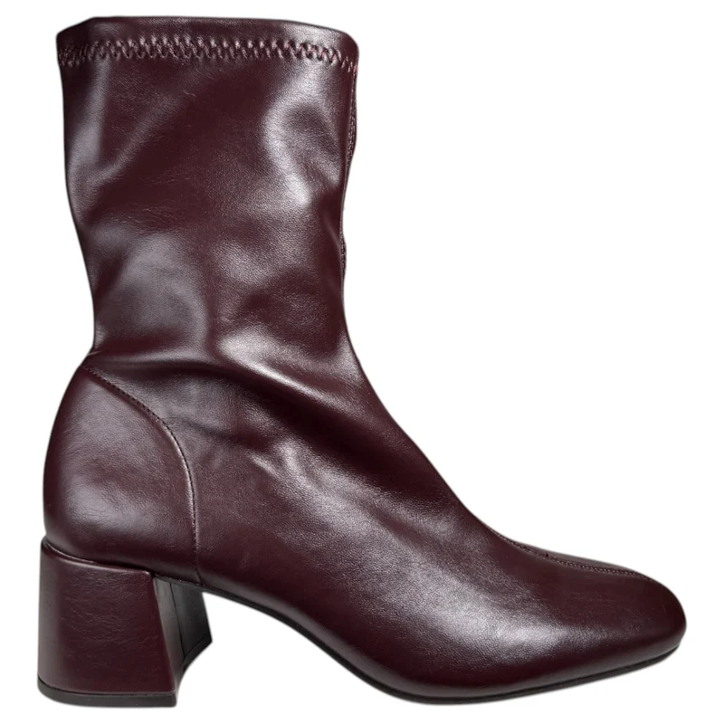 Botines Corina Caña Elástica M5885 Burdeos