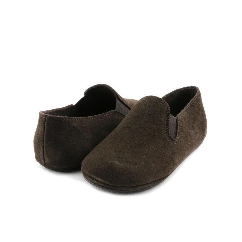 Zapatilla casa serraje marrón 9101 Jeromín