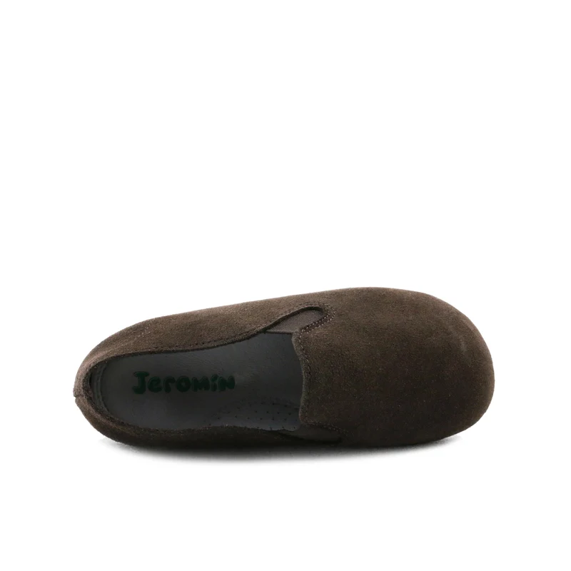 Zapatilla casa serraje marrón 9101 Jeromín