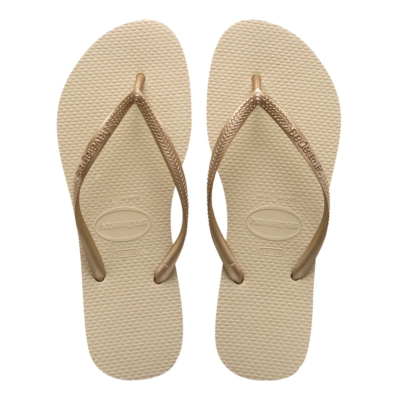 Chancla dorada SLIM Havaianas