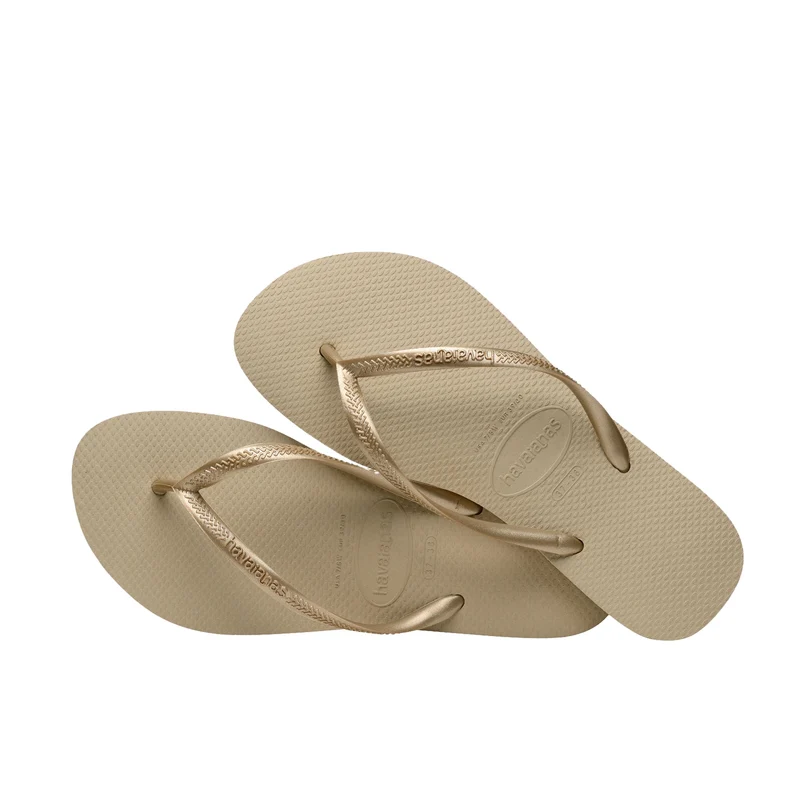 Chancla dorada SLIM Havaianas