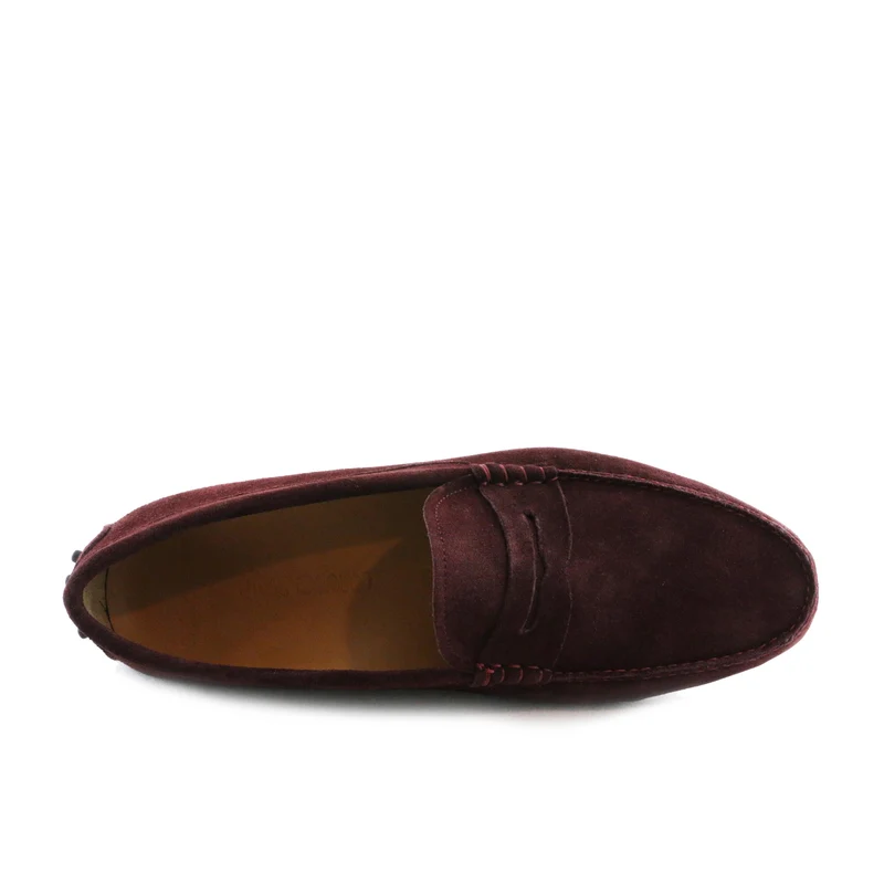 Mocasín serraje burdeos 490511 Jeromín