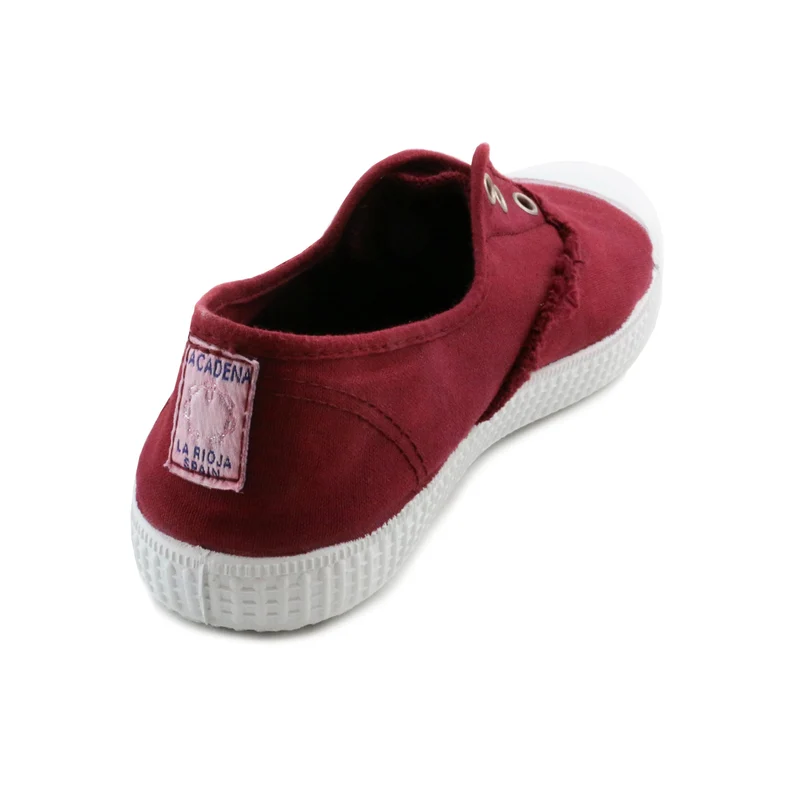 Zapatilla burdeos 88088 La Cadena