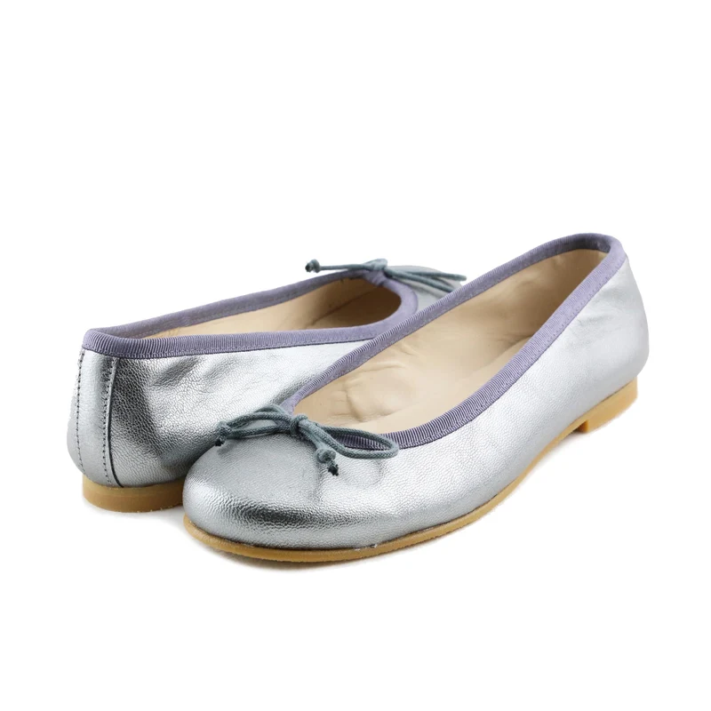 Bailarina metal gris 5760 Jeromín