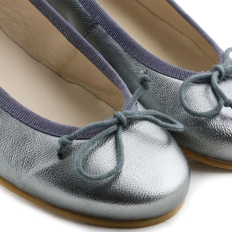 Bailarina metal gris 5760 Jeromín
