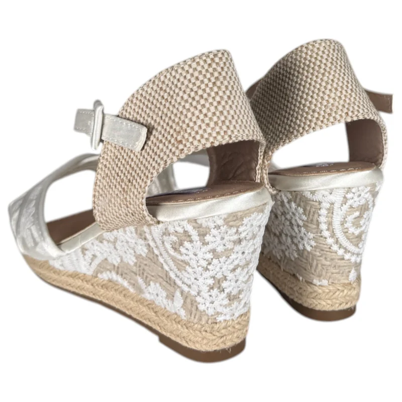 Alpargatas de Novia Mandarina Sherisse Blanco