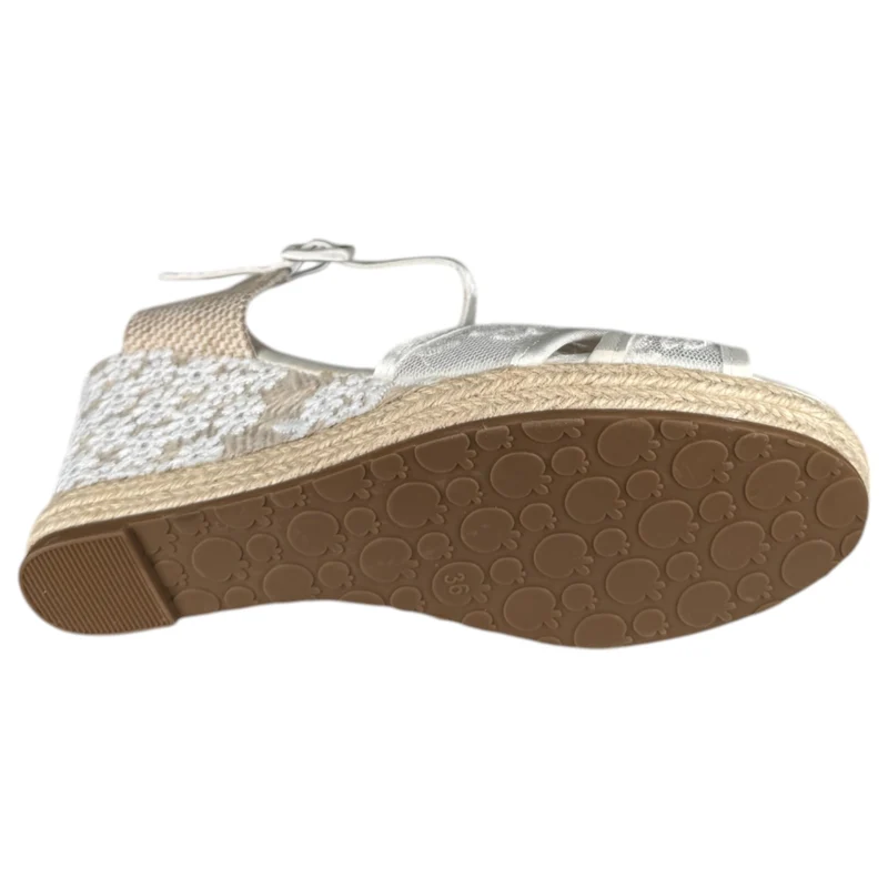 Alpargatas de Novia Mandarina Sherisse Blanco
