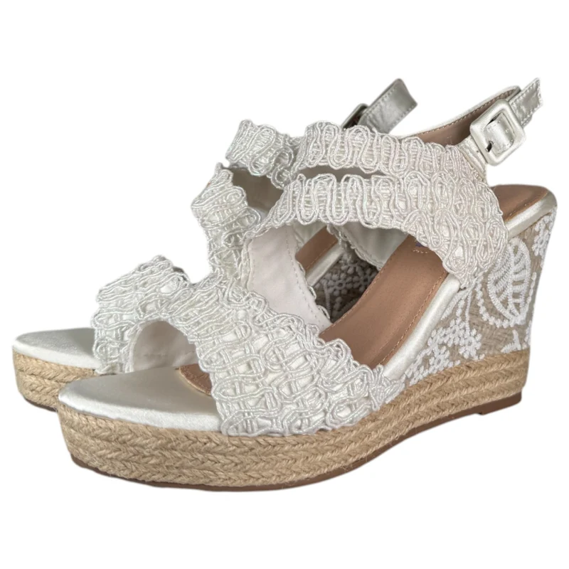 Sandalias de Novia Mandarina Gala Blanco