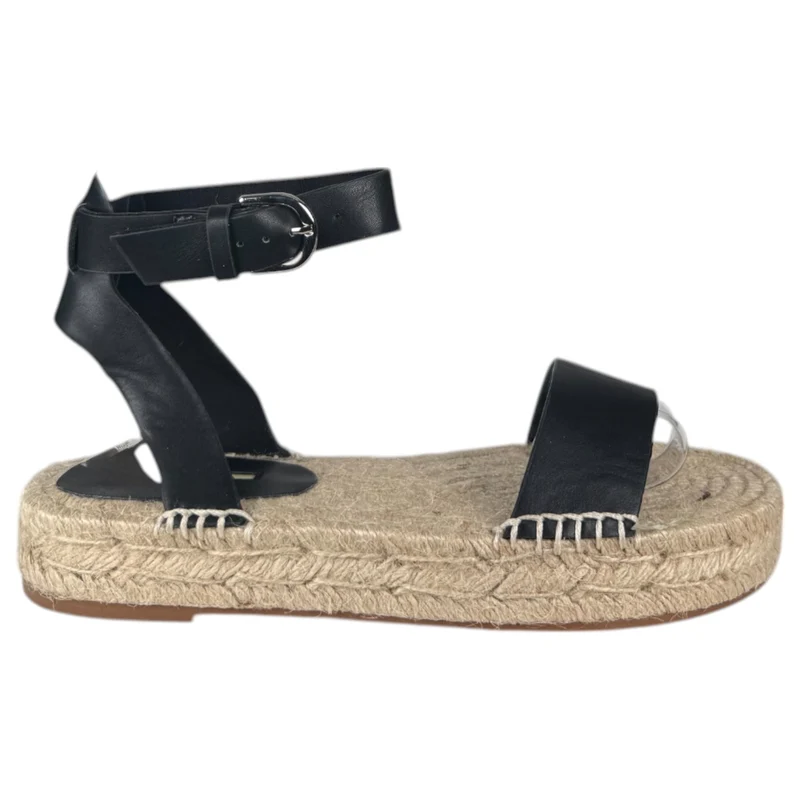 Sandalias Corina Plataforma Tira M4400 Negro