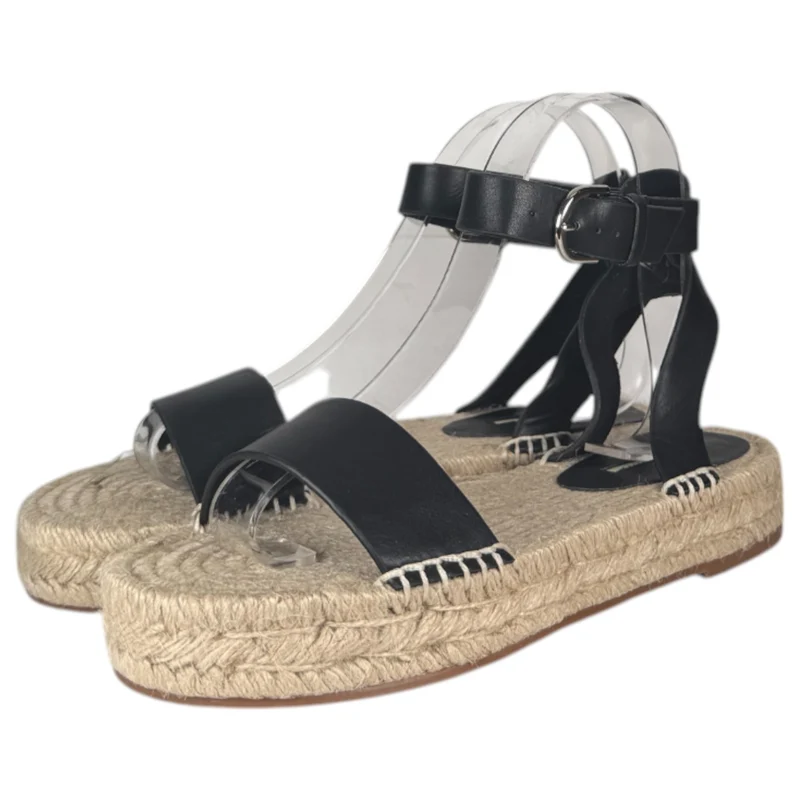 Sandalias Corina Plataforma Tira M4400 Negro