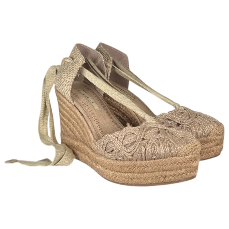 Alpargatas Corina Pala Trenzada M4296 Natural