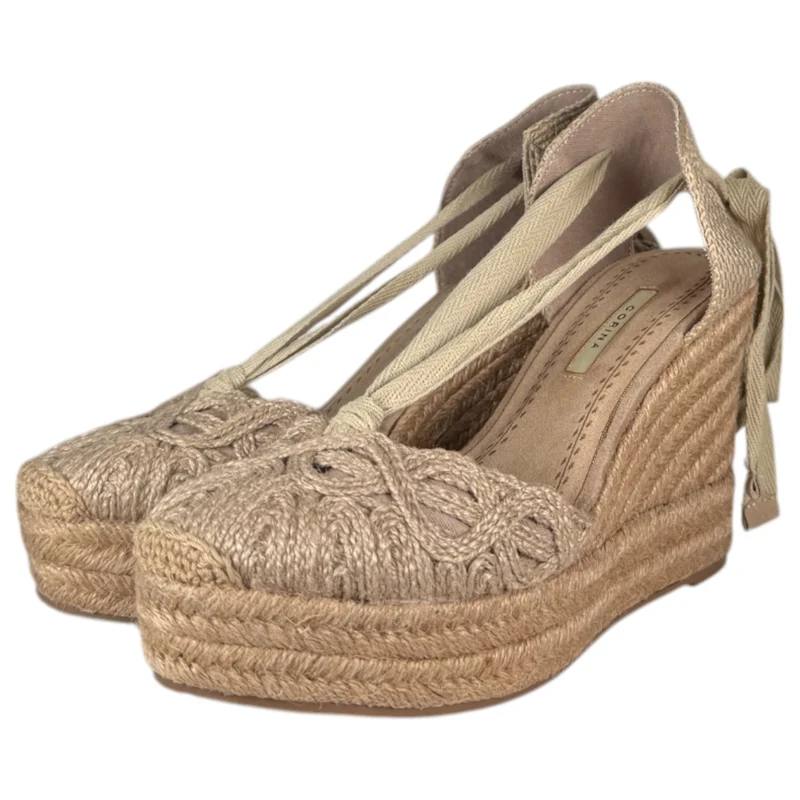 Alpargatas Corina Pala Trenzada M4296 Natural