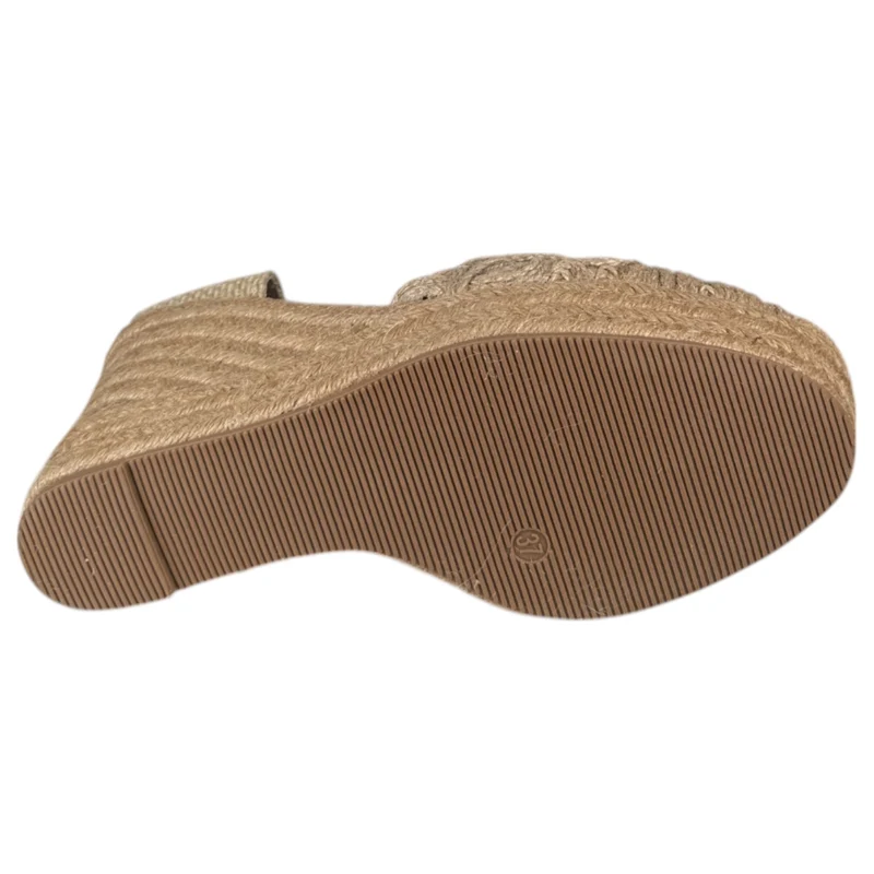 Alpargatas Corina Pala Trenzada M4296 Natural