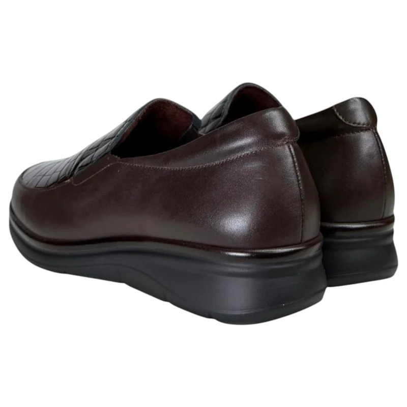 Zapatos Pitillos Copete Coco 11503 Marrón
