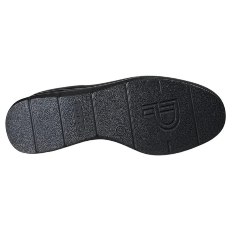 Zapatos Pitillos Copete Coco 11503 Negro