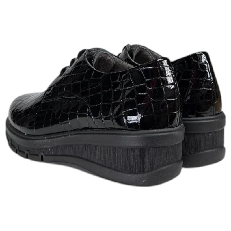 Zapatos Pitillos Blúcher Coco 11542 Negro