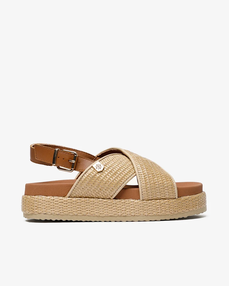 Sandalia Basset Beige