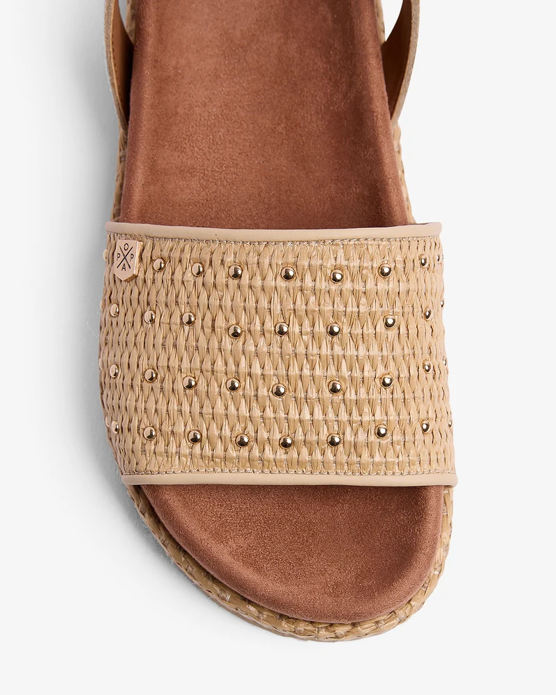 Menorquina Siona Rafia Beige