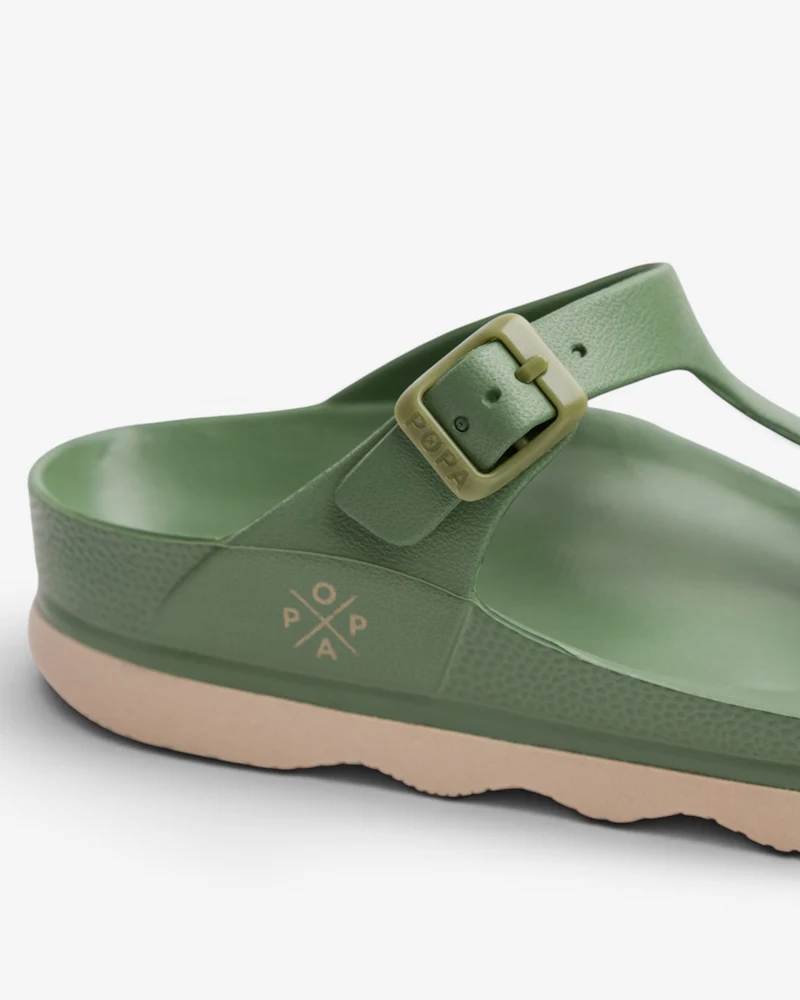 Chanclas de Agua Mujer Aqua Praia Kaki